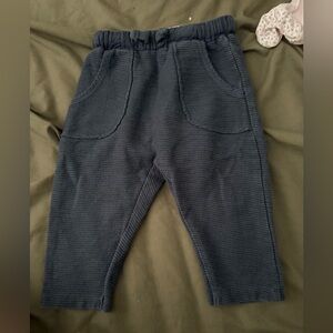 Zara Kids Dark Blue Corduroy Joggers